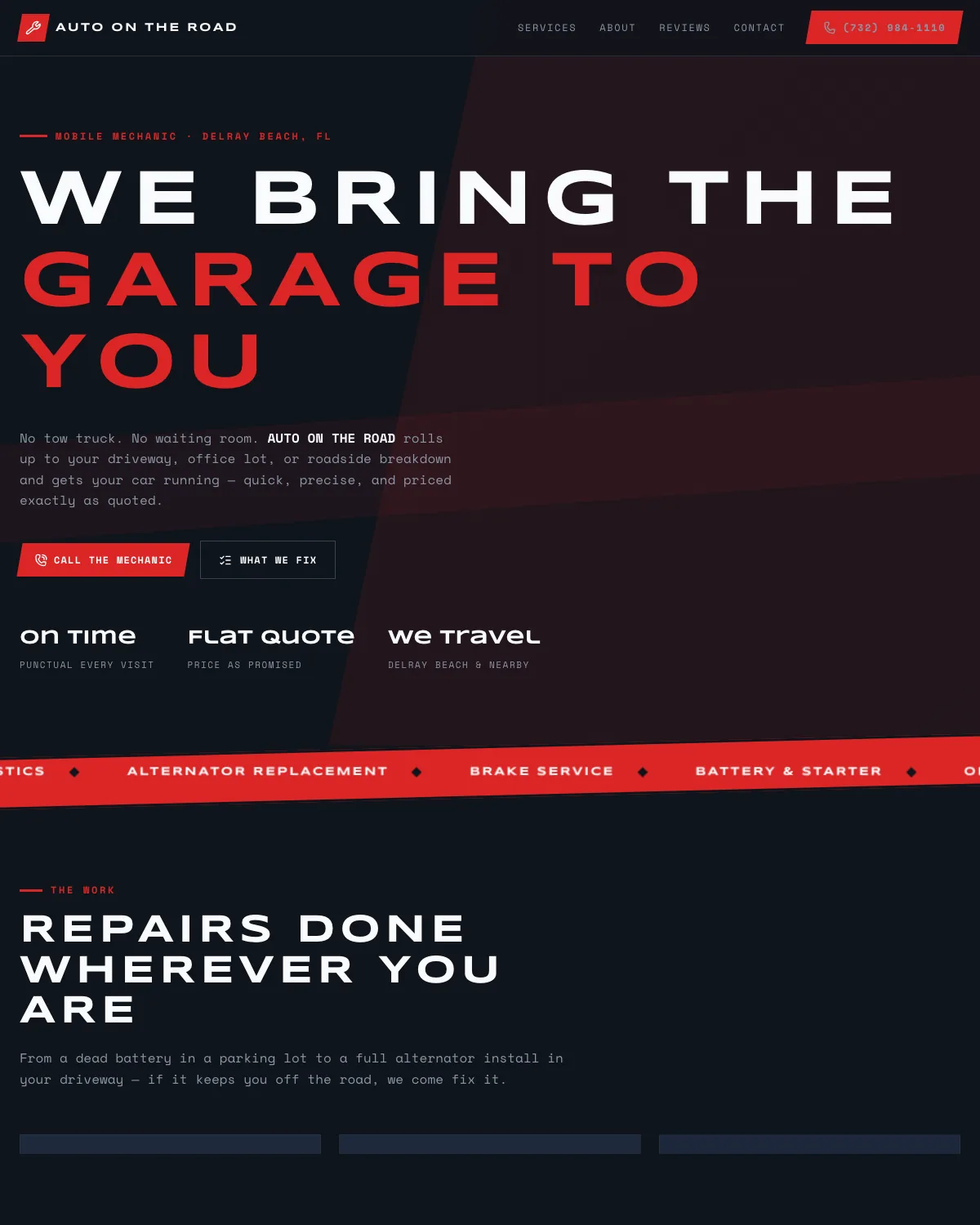 Website Sitemakify designed for Auto On The Road